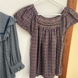Hand made, hand smocked, Doen-esque top. S